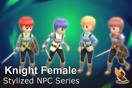 Stylized NPC - Knight Female