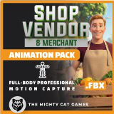 Shop Vendor and Merchant Animation Pack