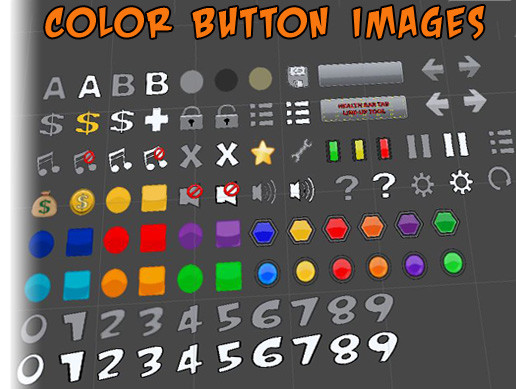 Color Icon / UI Sprite Textures | 2D 图标 | Unity Asset Store
