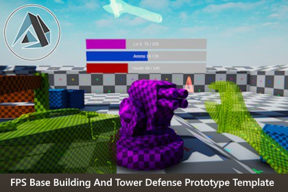 FPS Base Building And Tower Defense Prototype Template