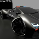 POLICE CHASE SPORT CAR