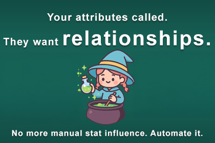 LF Attribute Forge Pro: No Code Stat Generator with Stat Influences and Scaling