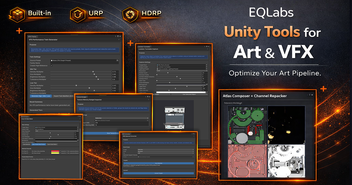 Create Utilities EQLabs Create: Art & VFX | Utilities Tools | Unity Asset Store