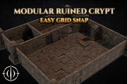 Modular Ruined Crypt