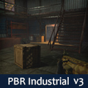 PBR RPG/FPS Game Assets (Industrial Set v3)