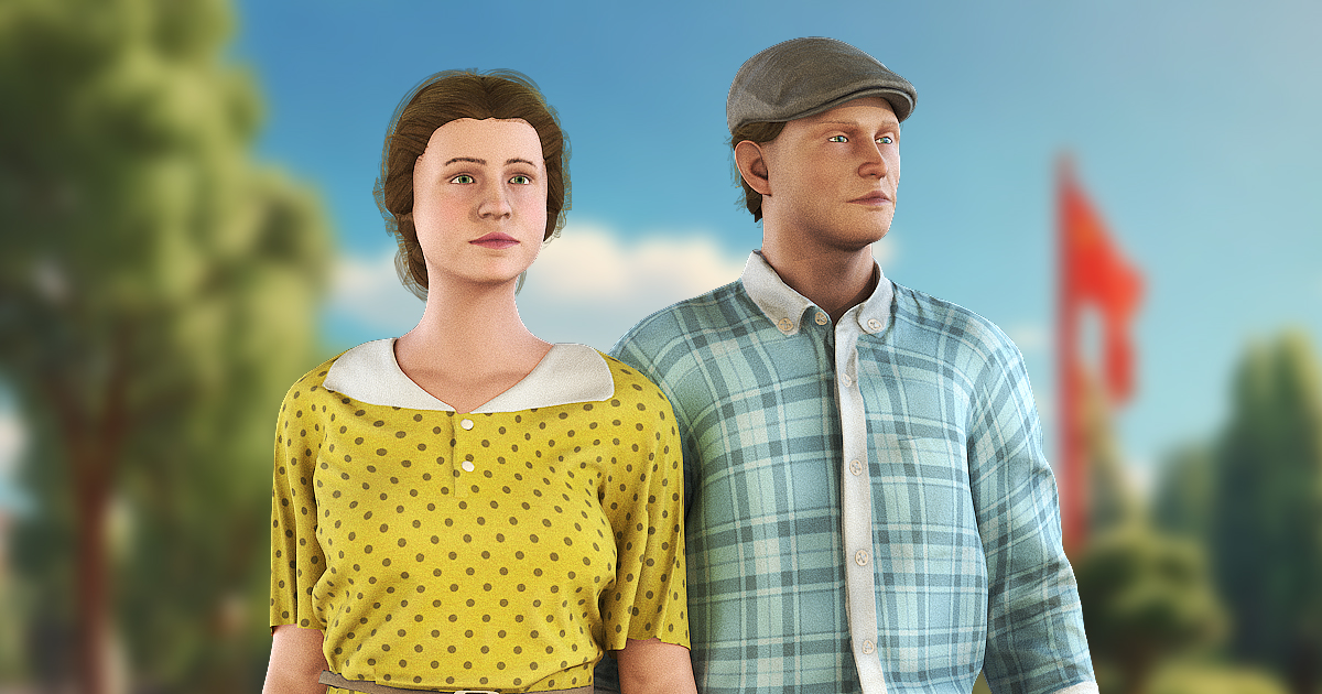 Soviet People: City | 3D Characters | Unity Asset Store