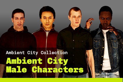 Ambient City Characters - Male