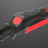 Sci-Fi Weapons - Neon SciFi Knives with 5 Skins per Weapon