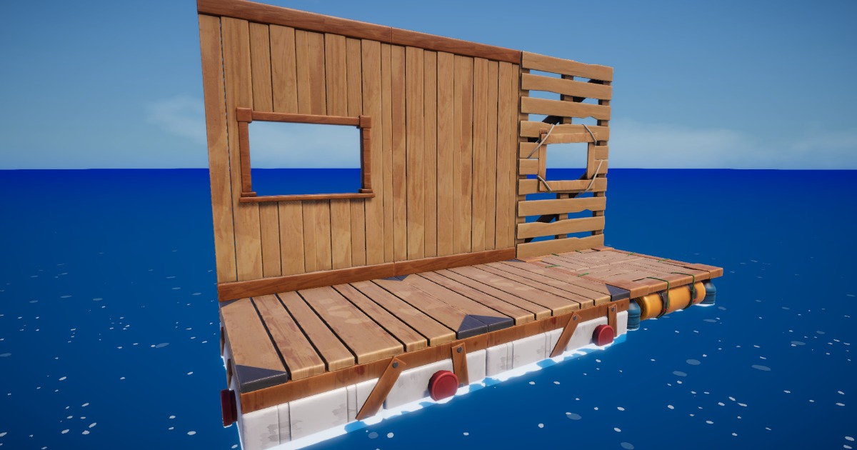 Raft Builder Kit | 3D Props | Unity Asset Store
