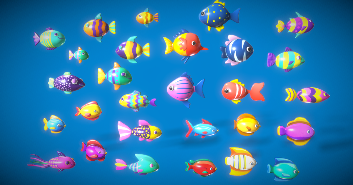 Cartoon Fish Path 2 | Characters | Unity Asset Store