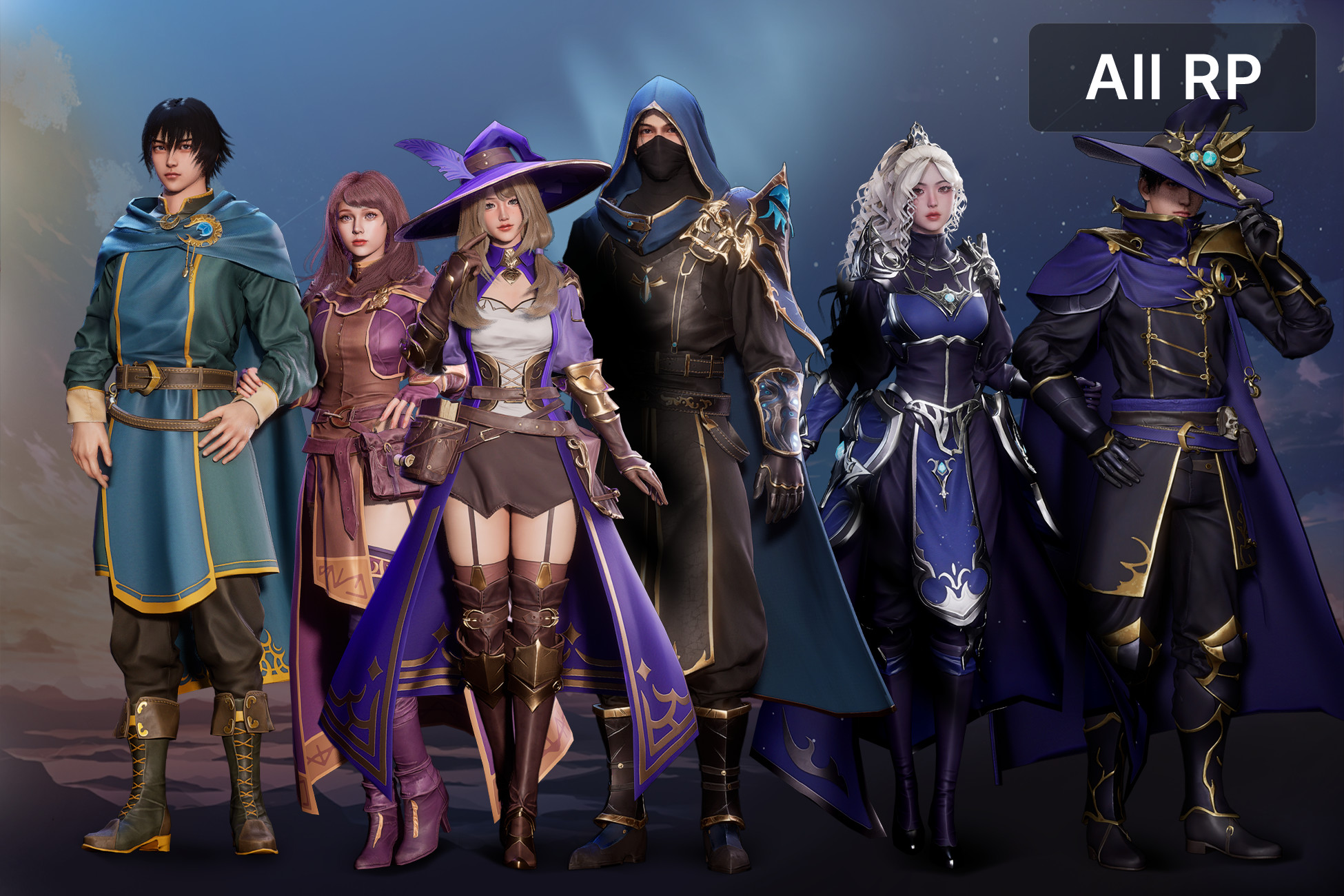 Unity Mages MMORPG Mages – Bundle by Ida Faber