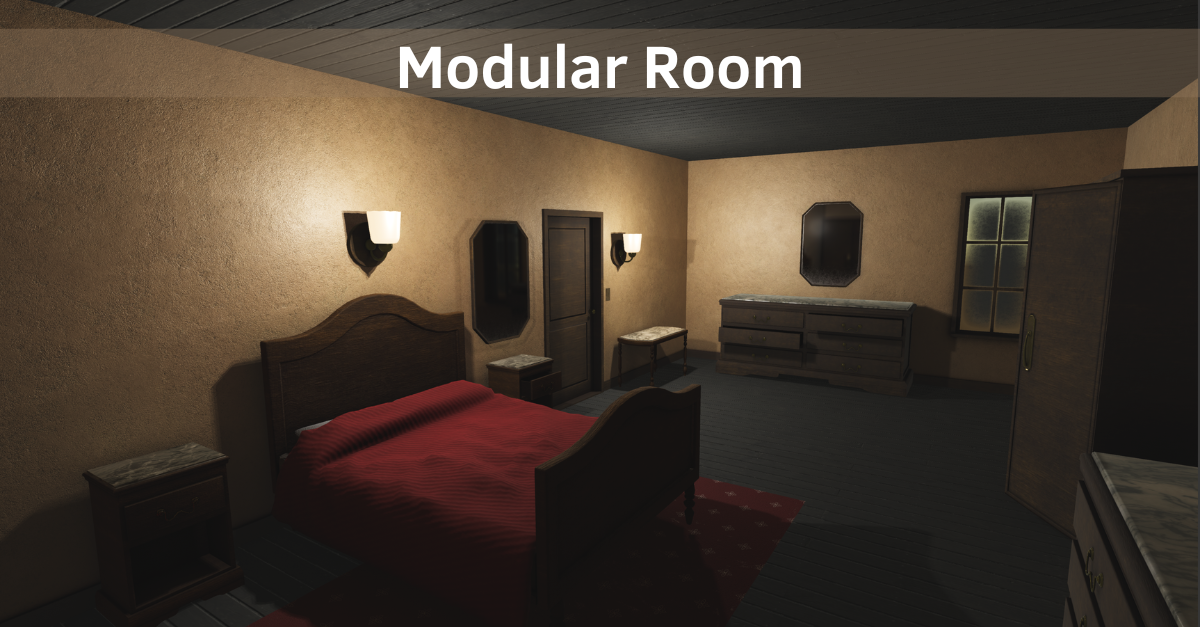 Modular Room | 3D Props | Unity Asset Store