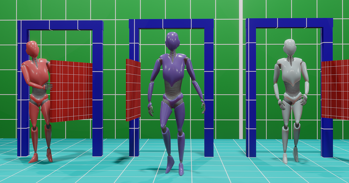 Open Door animations (Motion Cast09 Vol.1) 3D Animations Unity