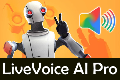 LiveVoice AI Pro - Compatible with Gemini Live