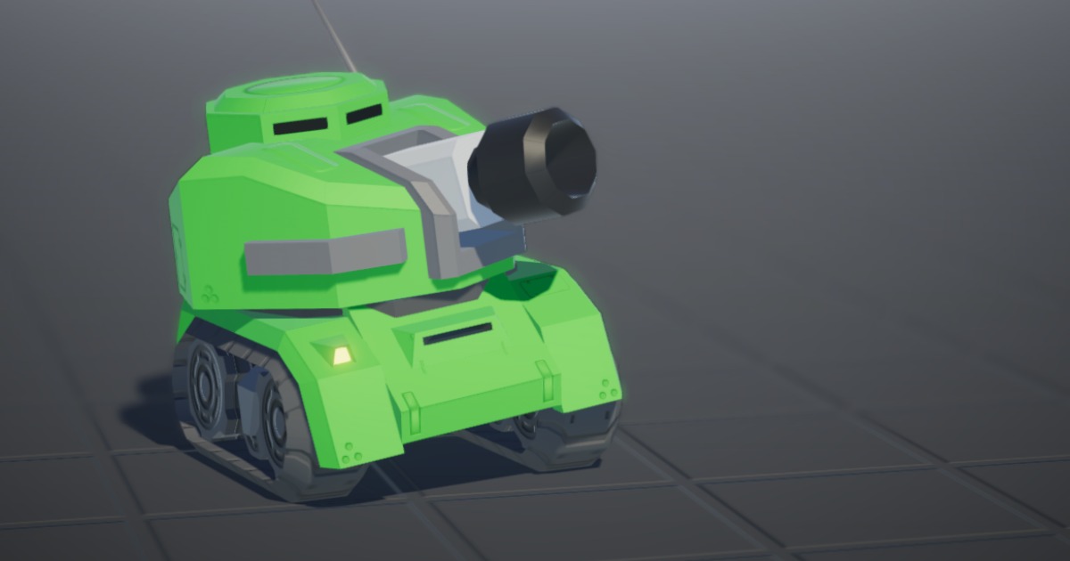 TinyTank01 | 3D Land | Unity Asset Store