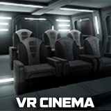 Sci-Fi Cinema VR Interior