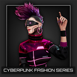 Cyberpunk fashion series - Girl03