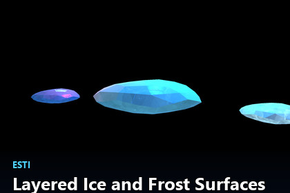 Layered Ice and Frost Surfaces URP