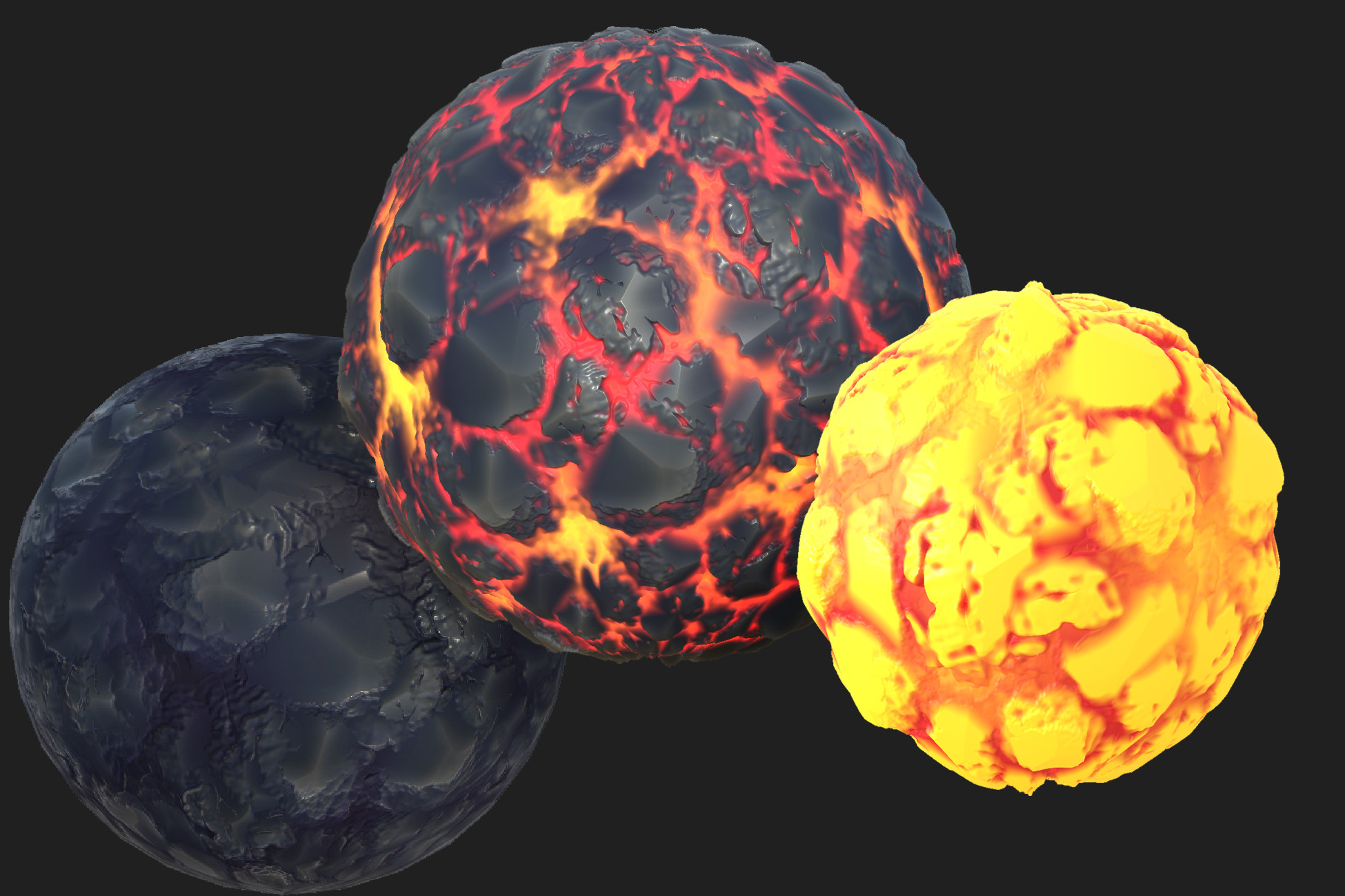 Stylized Lava materials | 2D Textures & Materials | Unity Asset Store