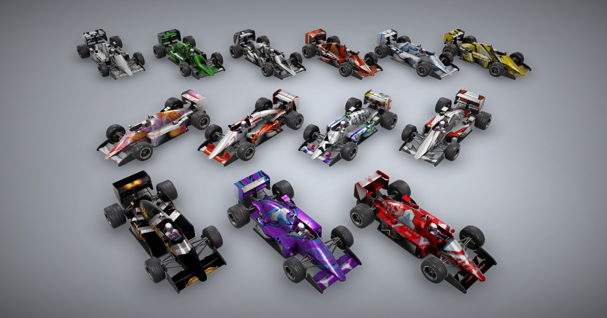 Unity F1 F1 Racing Car Model 2 | 3D 지상 | Unity Asset Store
