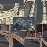 Medieval Modular Bridge Package