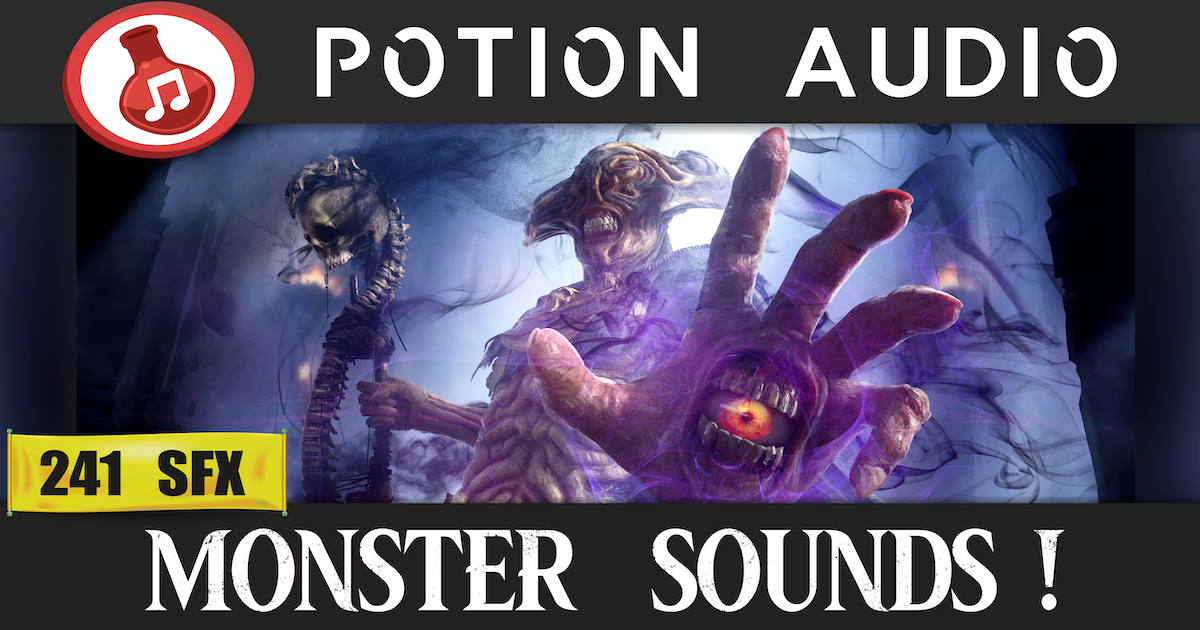 Monsters Sounds 生物 音效 Unity Asset Store