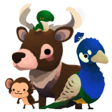 2D Cute Wild Animal Pack V.1