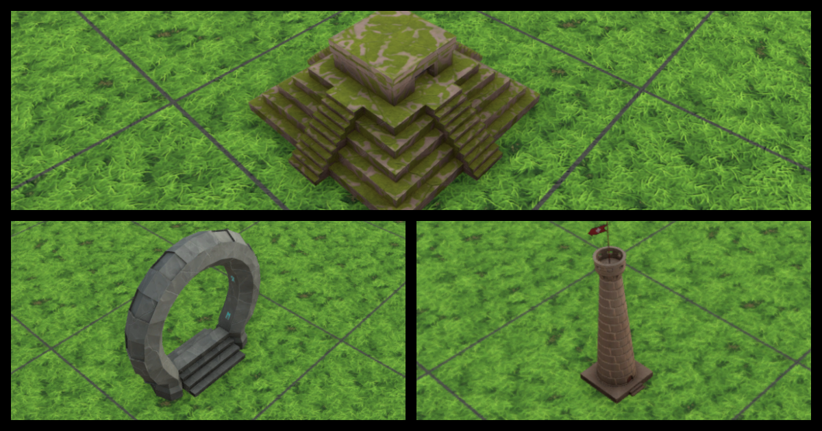 Tiny Fantasy Buildings | 3D Fantasy | Unity Asset Store