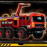Sci-Fi Transport - Fireman truck