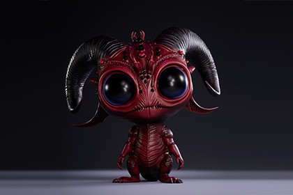 Cute Monster Dragon