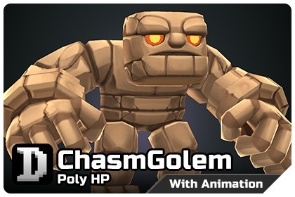Poly HP - ChasmGolem