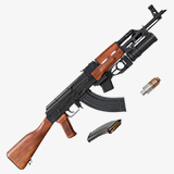 Light Machine Gun 10 Wood URP HDRP Textures