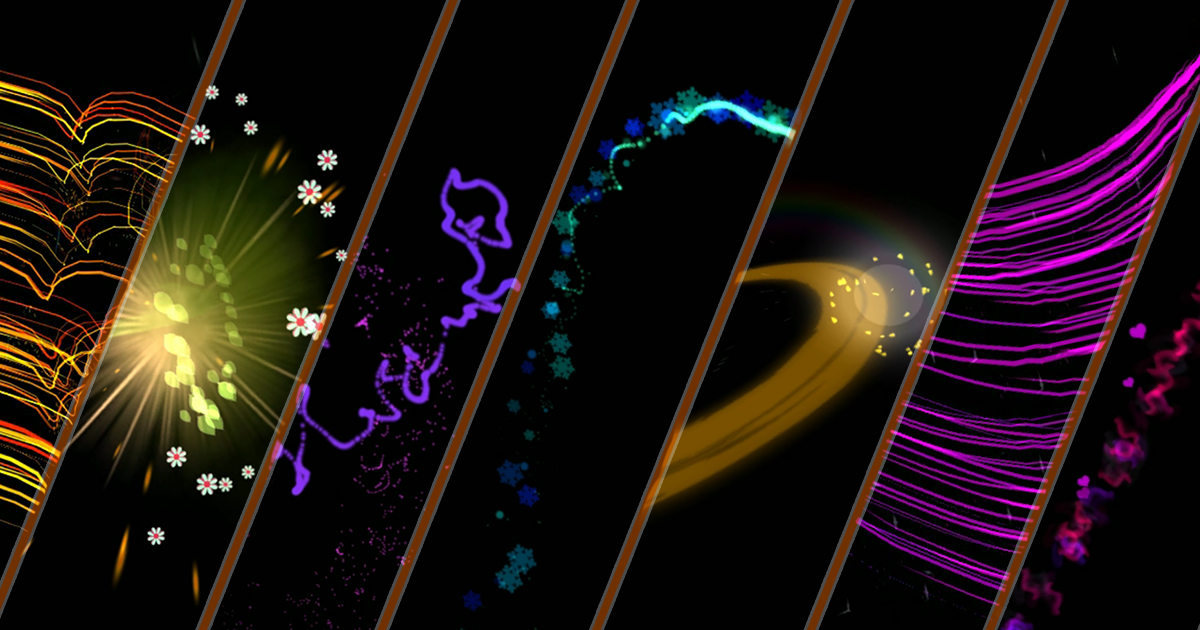Several Slashes Effect 36 Trail and Slash Effects Pack | VFX Particles | Unity Asset Store