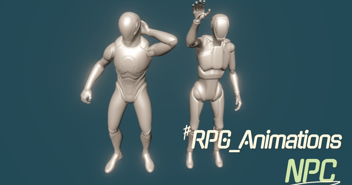 Npc Animation RPG_Animations - NPC Actions | 3D Animations | Unity Asset Store