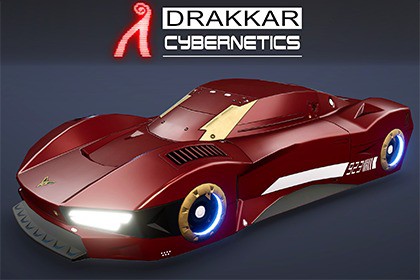 Drakkar Cybernetics - Sci-fi Car: Photonex