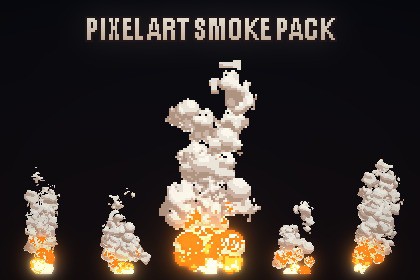 Pixel Art Smoke Pack