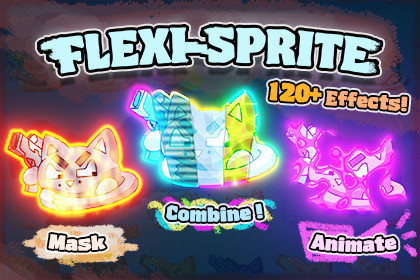 FlexiSprite All-in-1 shader