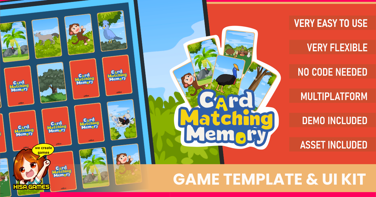 Card Matching - Game Kit | Systems | Unity Asset Store