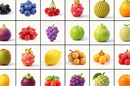 50+ Fruit Asset Pack