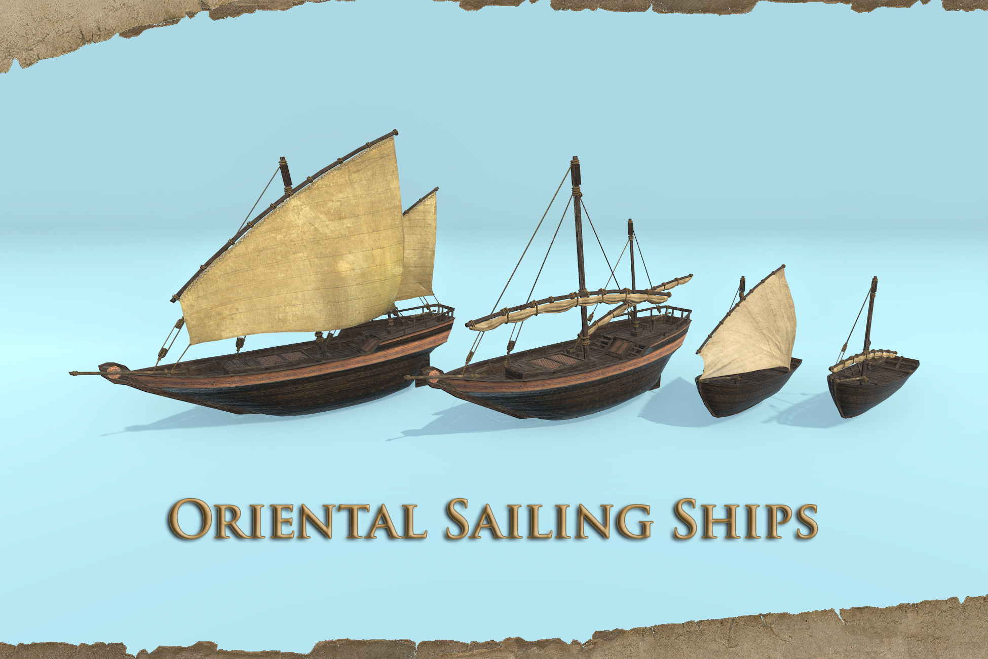 Oriental Sailing Ships | 3D Sea | Unity Asset Store