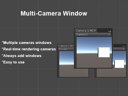 Multi-Camera Window | カメラ | Unity Asset Store