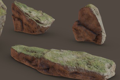 Realistic rock pack