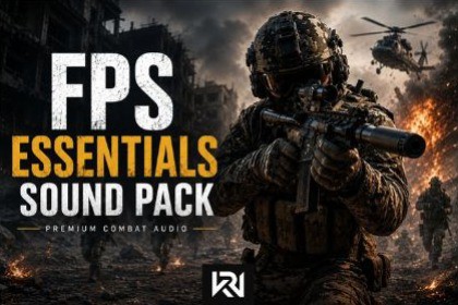 FPS Essentials Sound Pack – 300+ Combat Audio Effects