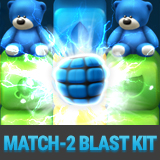MK Match-2 Blast Kit • Puzzle Game Template