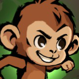 Naughty monkey_Spine Animation