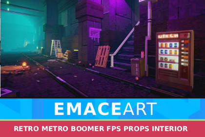 PixelDrift: Metro Free - 3D Pixel Art Subway for Boomer FPS VR