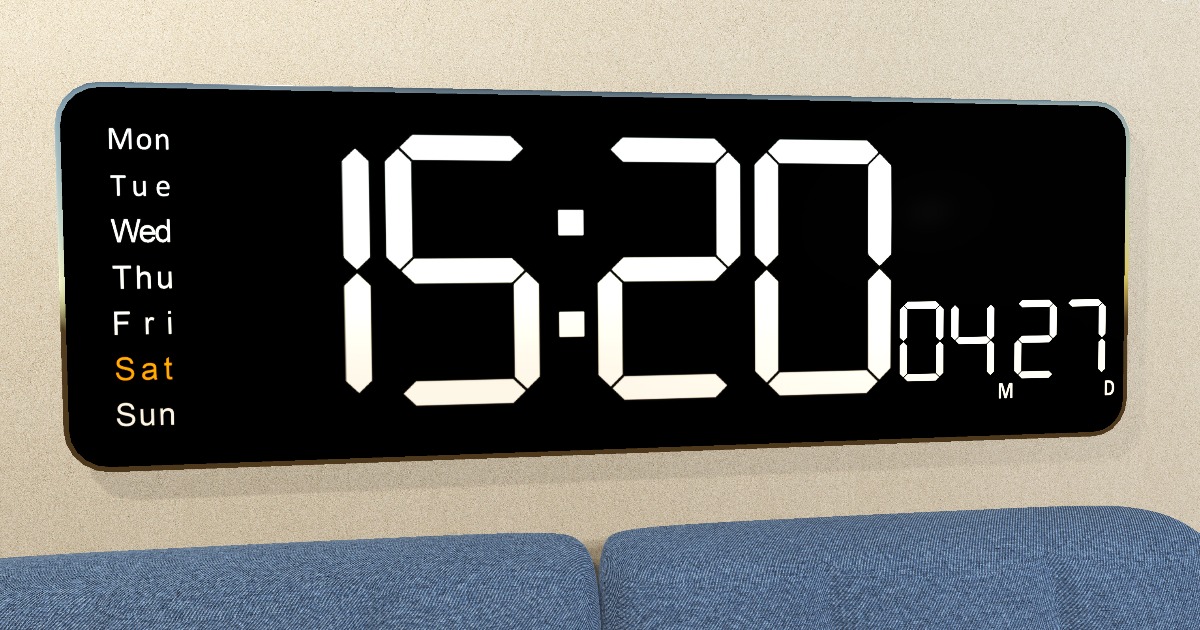 Animated Digit Clock | 3D Props | Unity Asset Store