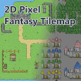 2D Pixel Fantasy Tilemap
