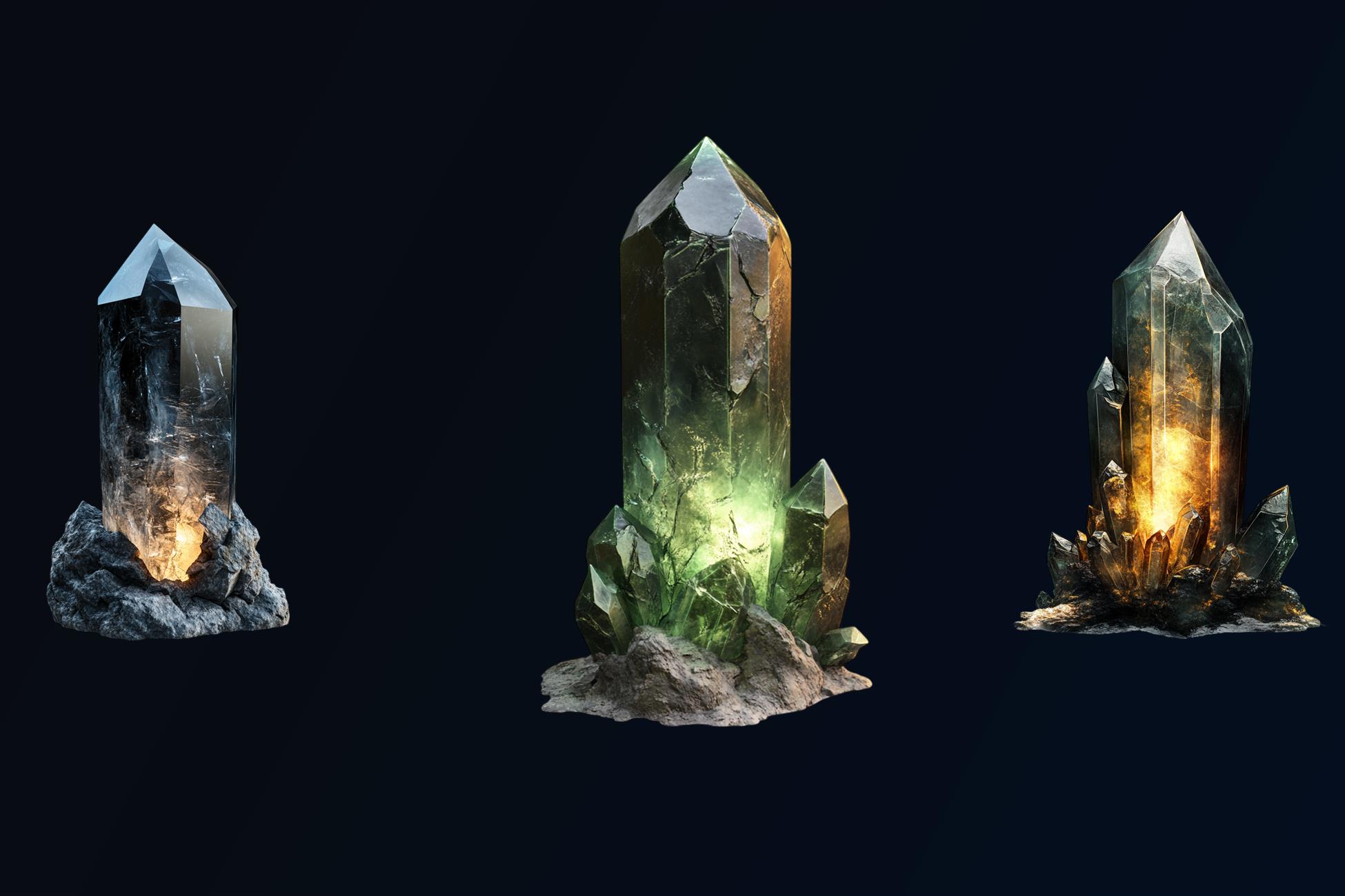 NHC - Magic Crystals | 2D Icons | Unity Asset Store