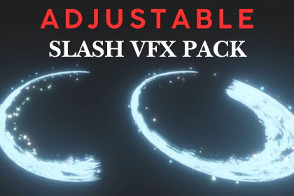 Adjustable Slash VFX Pack